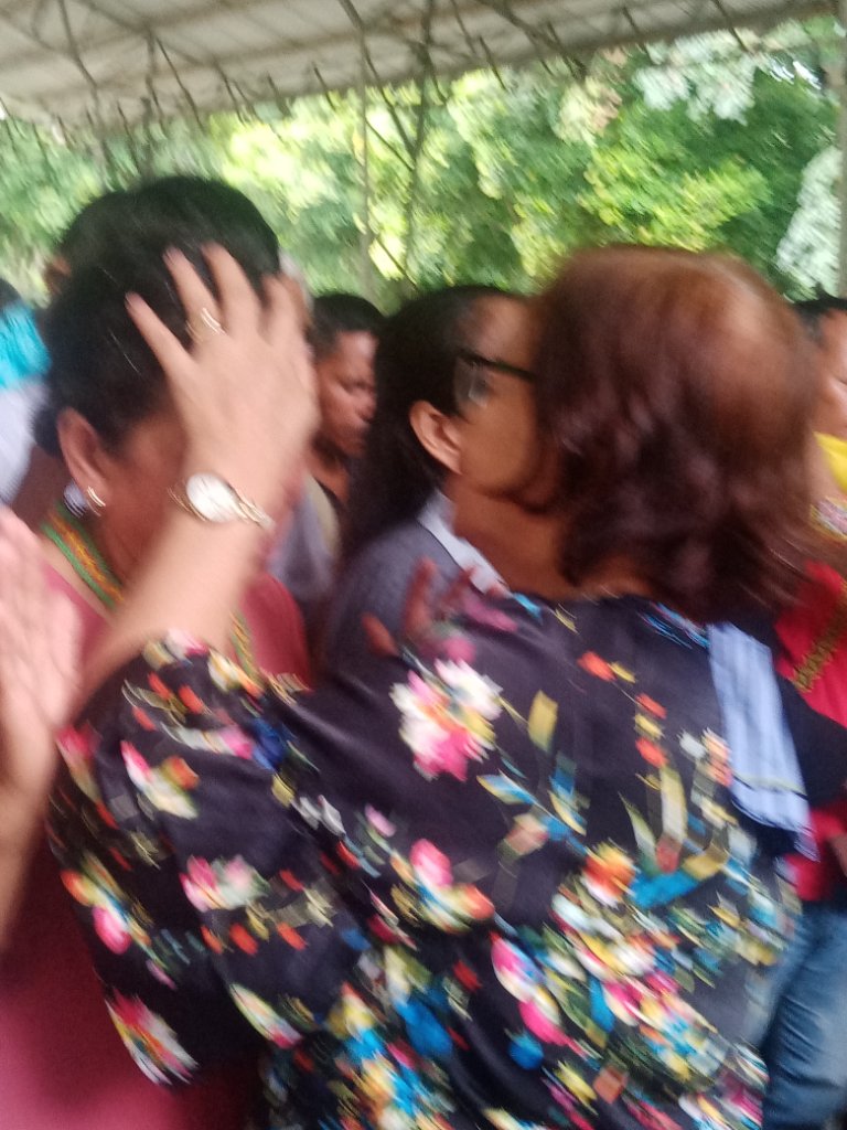 Prayer ministry and laying on of hands