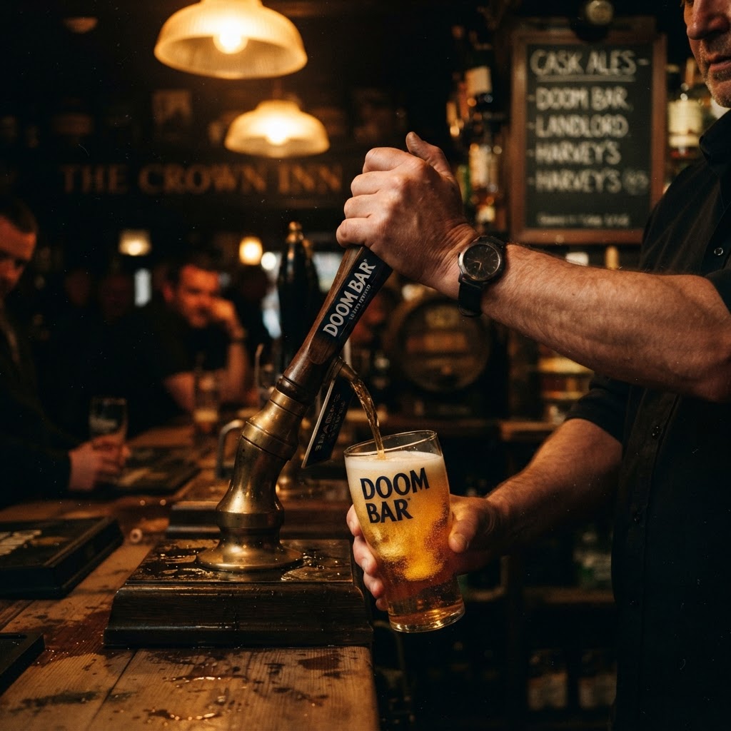 Cask ale a pompa, come nei pub inglesi