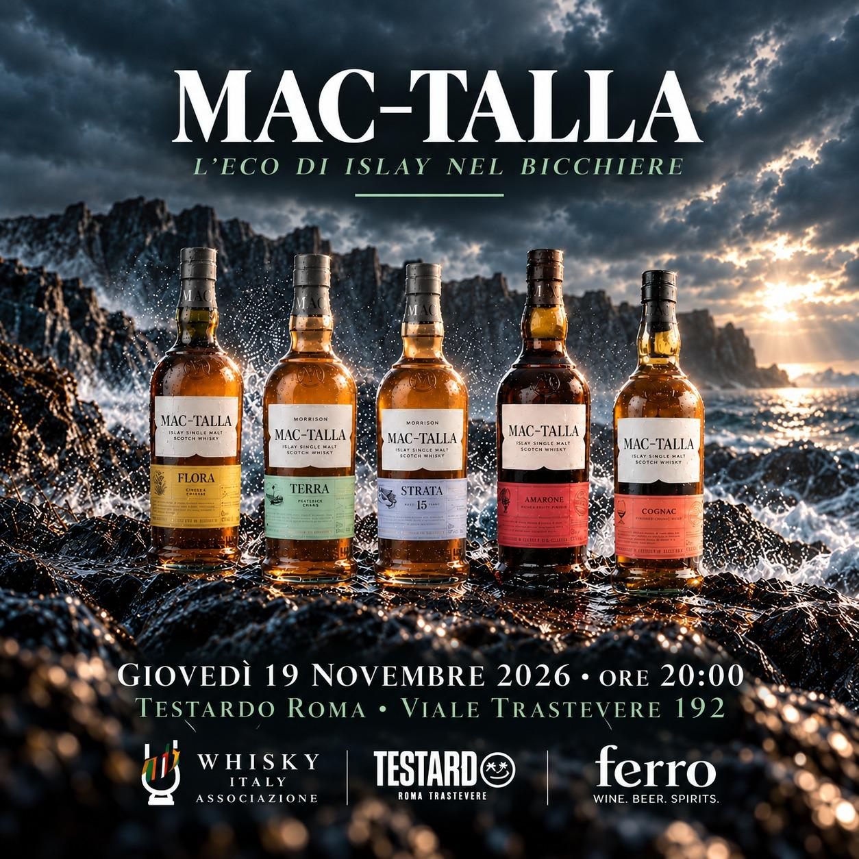 Locandina degustazione Mac-Talla