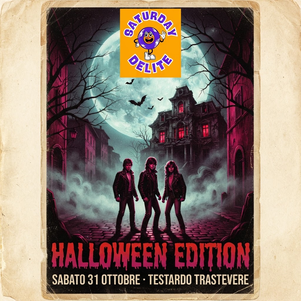 Locandina Saturday Delite · Halloween Edition