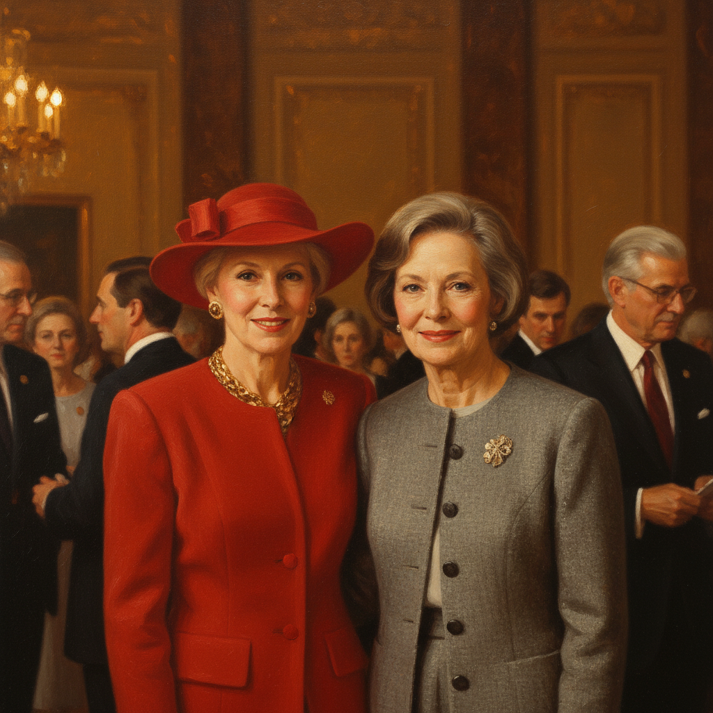 With First Lady Rosalynn Carter