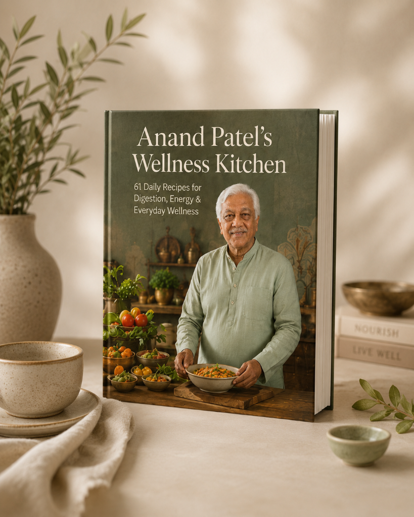 Anand Patel's Wellness Kitchen cookbook