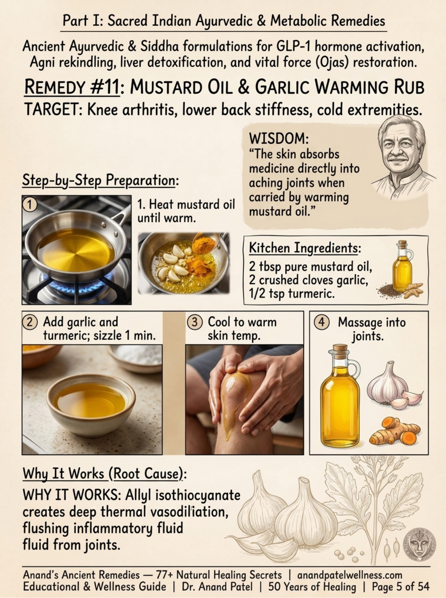 Real page 3 from inside Anand's Ancient Remedies