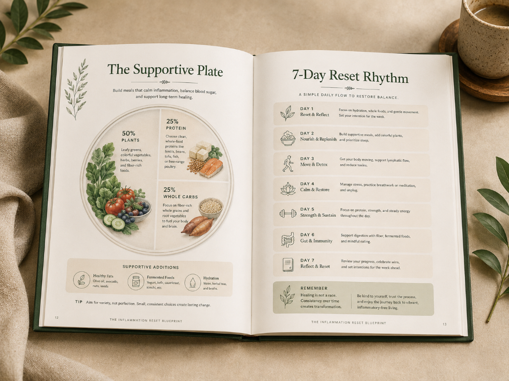 Inside the Inflammation Reset Blueprint — The Supportive Plate