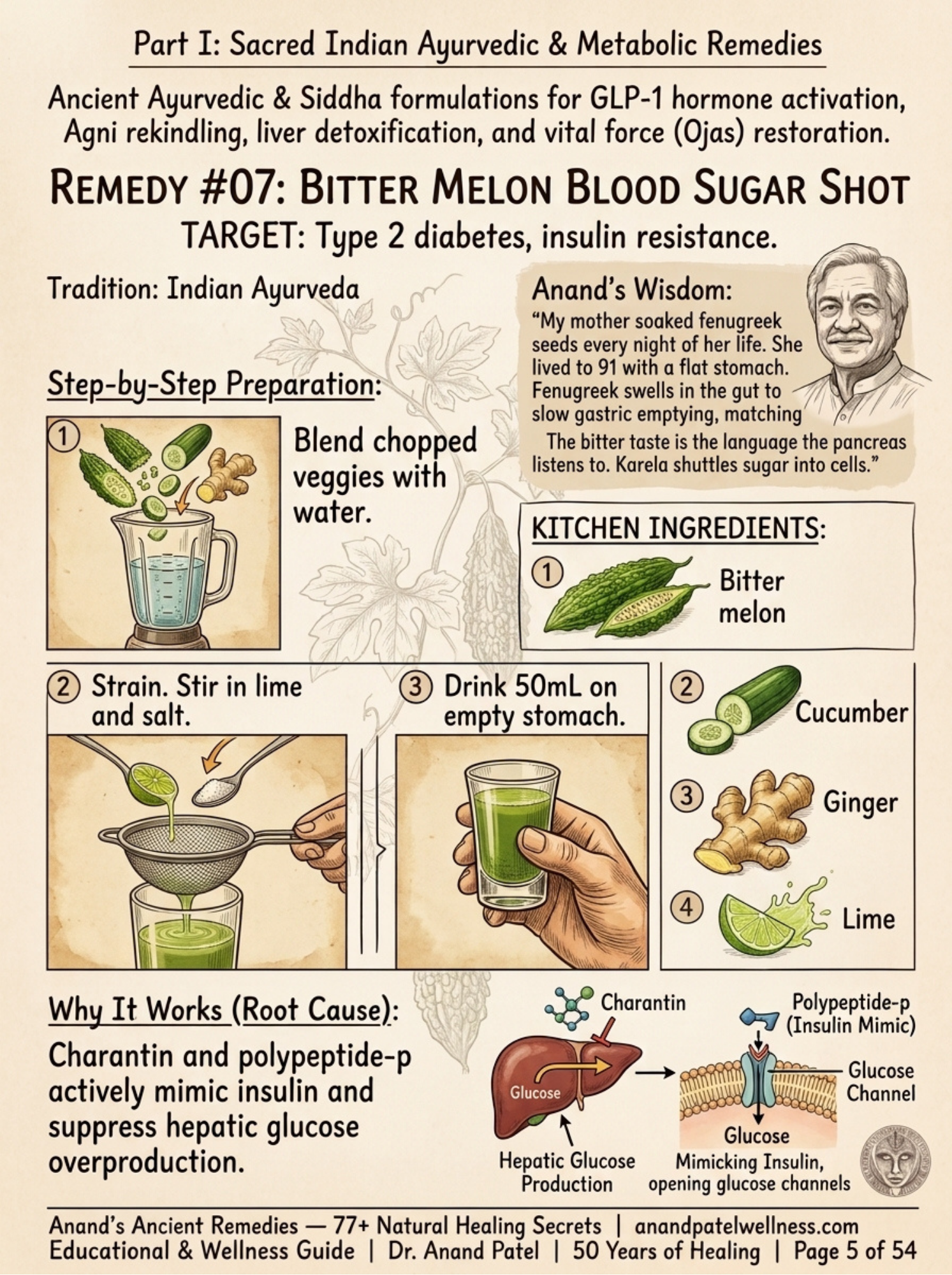 Real page 2 from inside Anand's Ancient Remedies