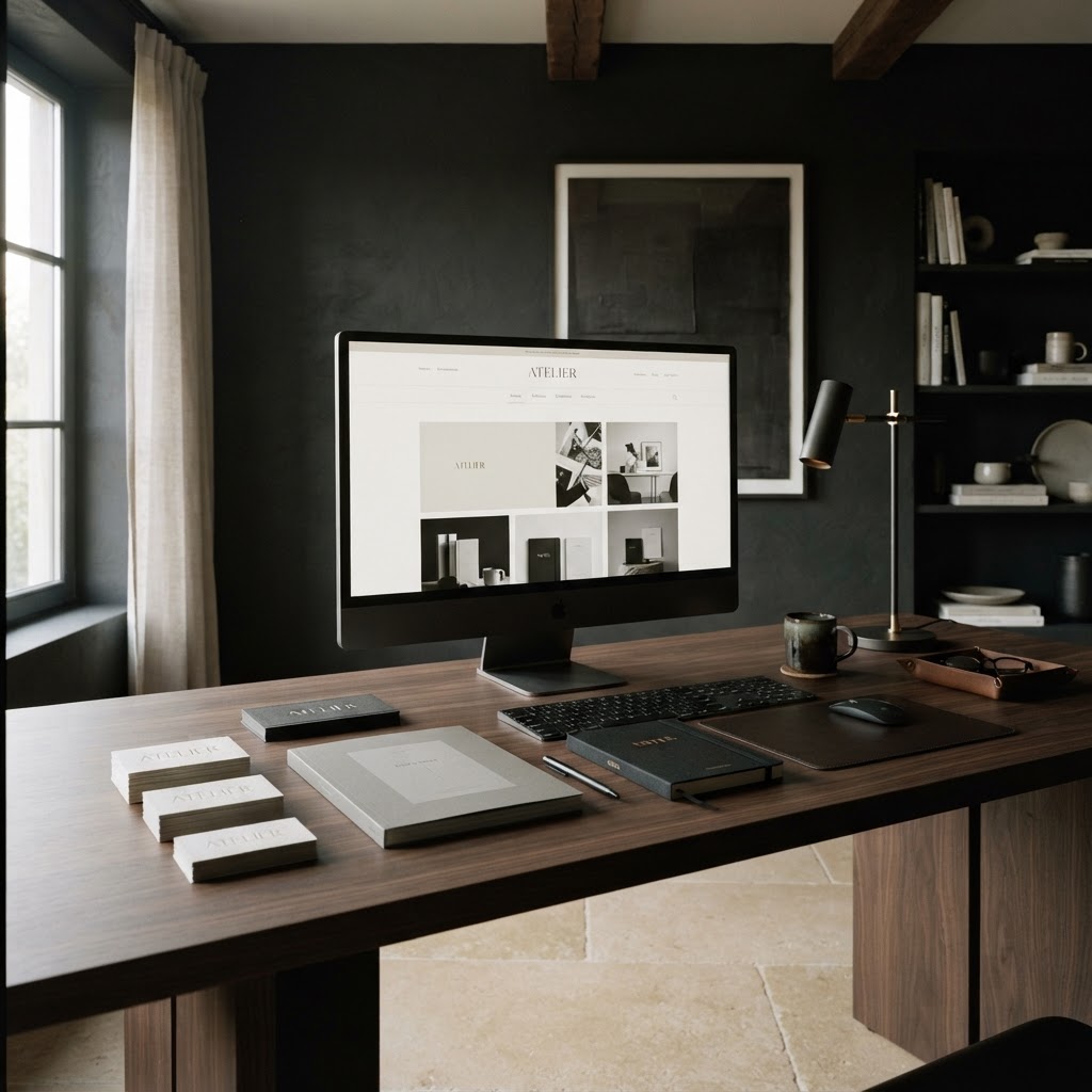 Digital and brand design studio environment