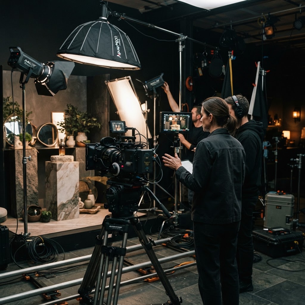 Professional content production studio