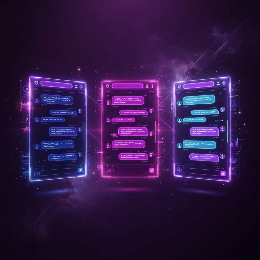 ChatGPT, Claude and Gemini AI assistants