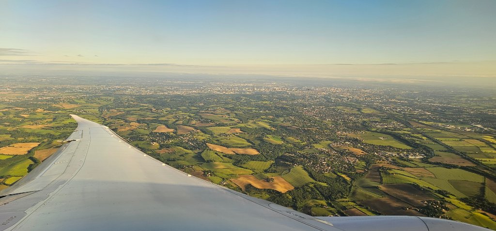Landing in France