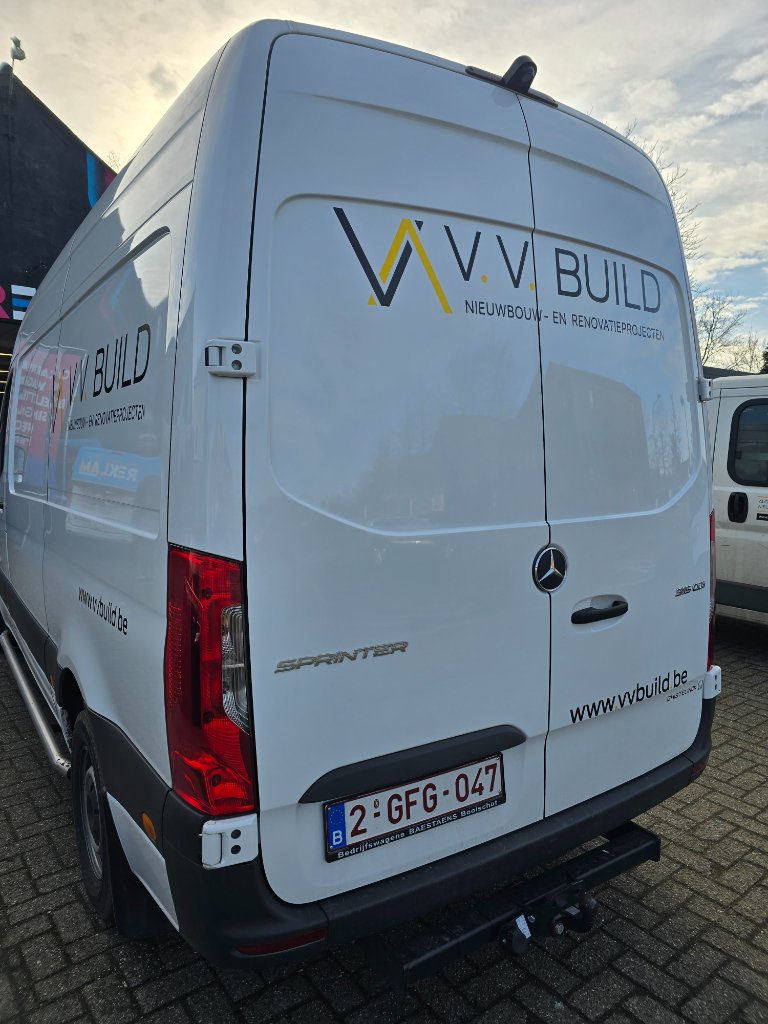 VV Build — Sprinter Belettering