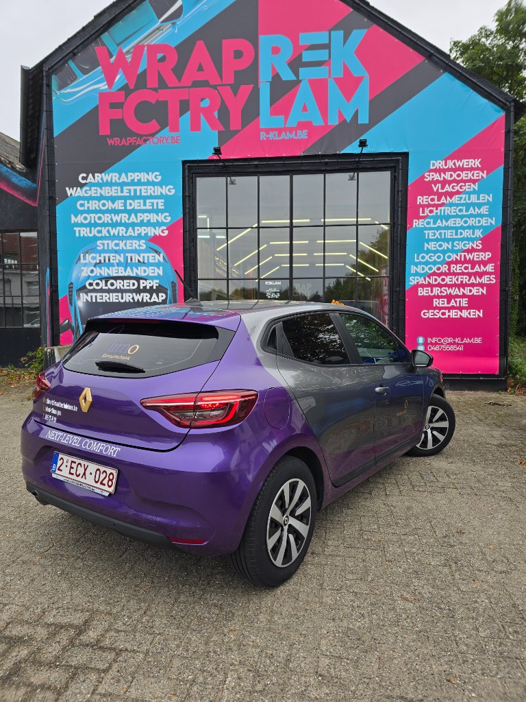 Renault Clio — Violet Oracal