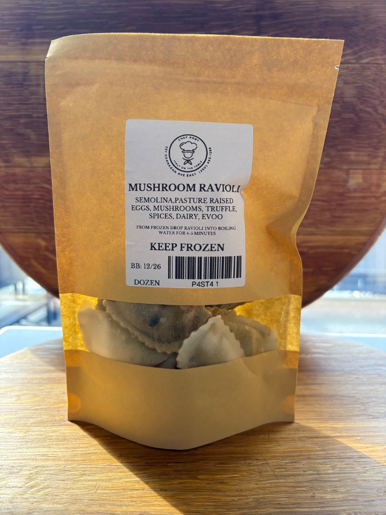 Mushroom Ravioli