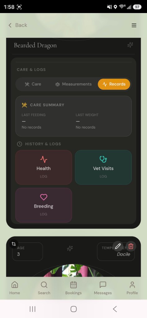 Pet Health Logs