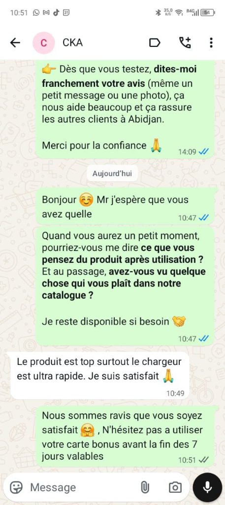 Témoignage CKA