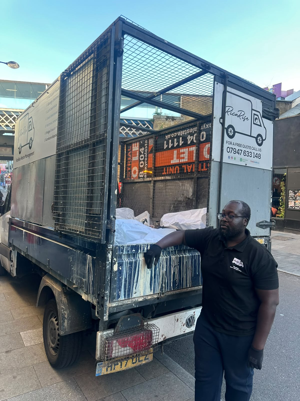 RicaRise waste clearance team on job 28