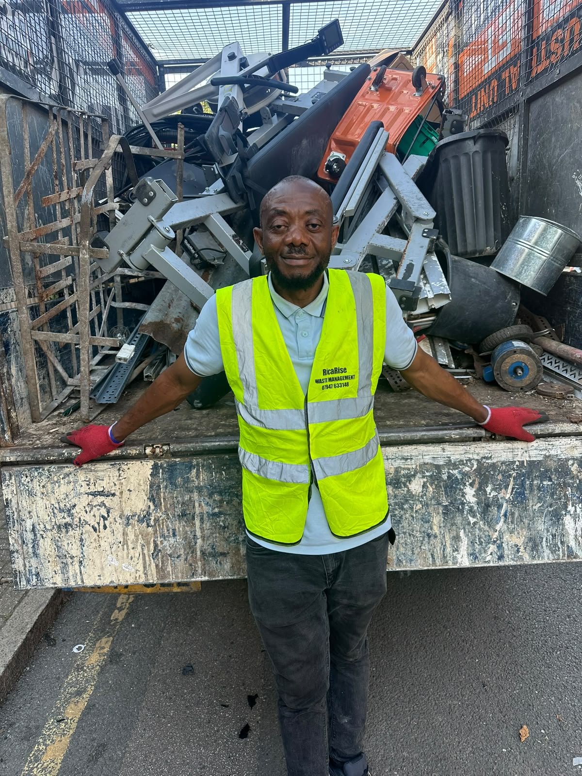 RicaRise waste clearance team on job 27