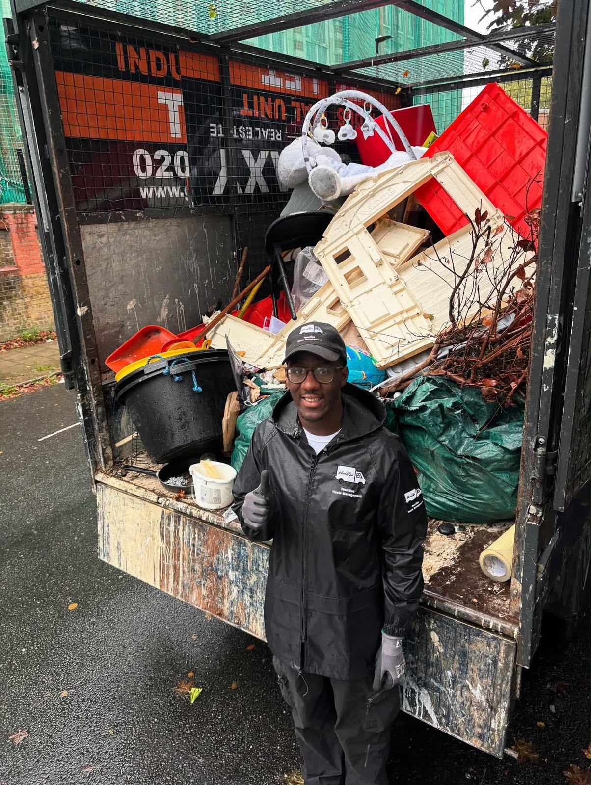 RicaRise waste clearance team on job 5