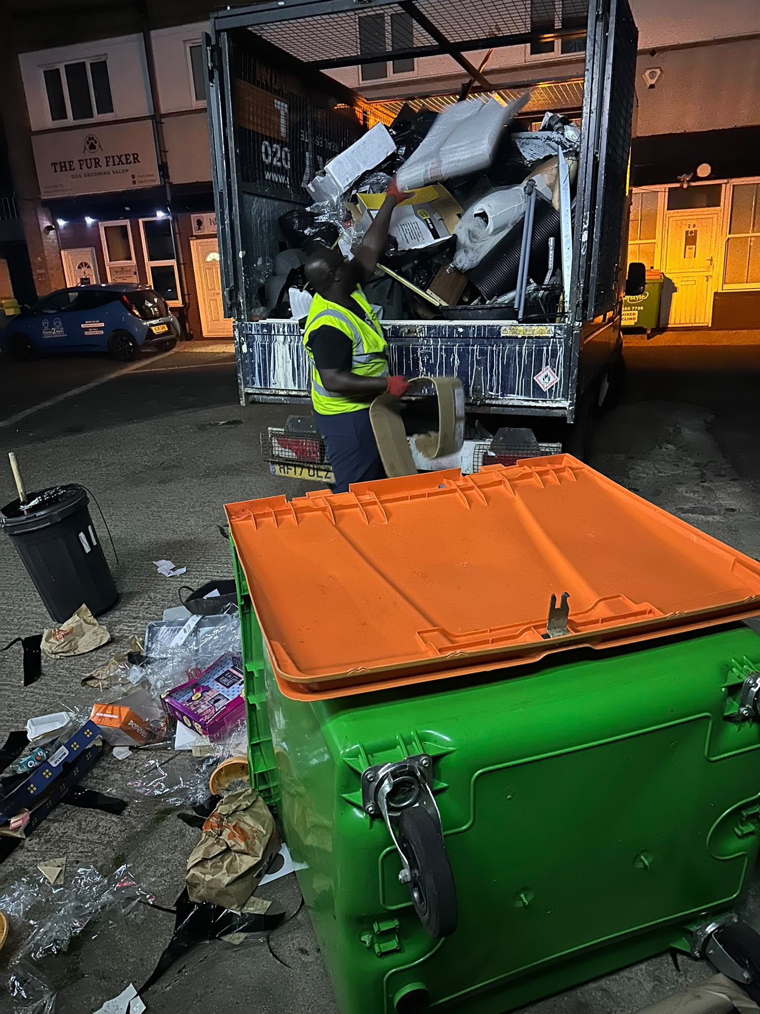 RicaRise waste clearance team on job 43