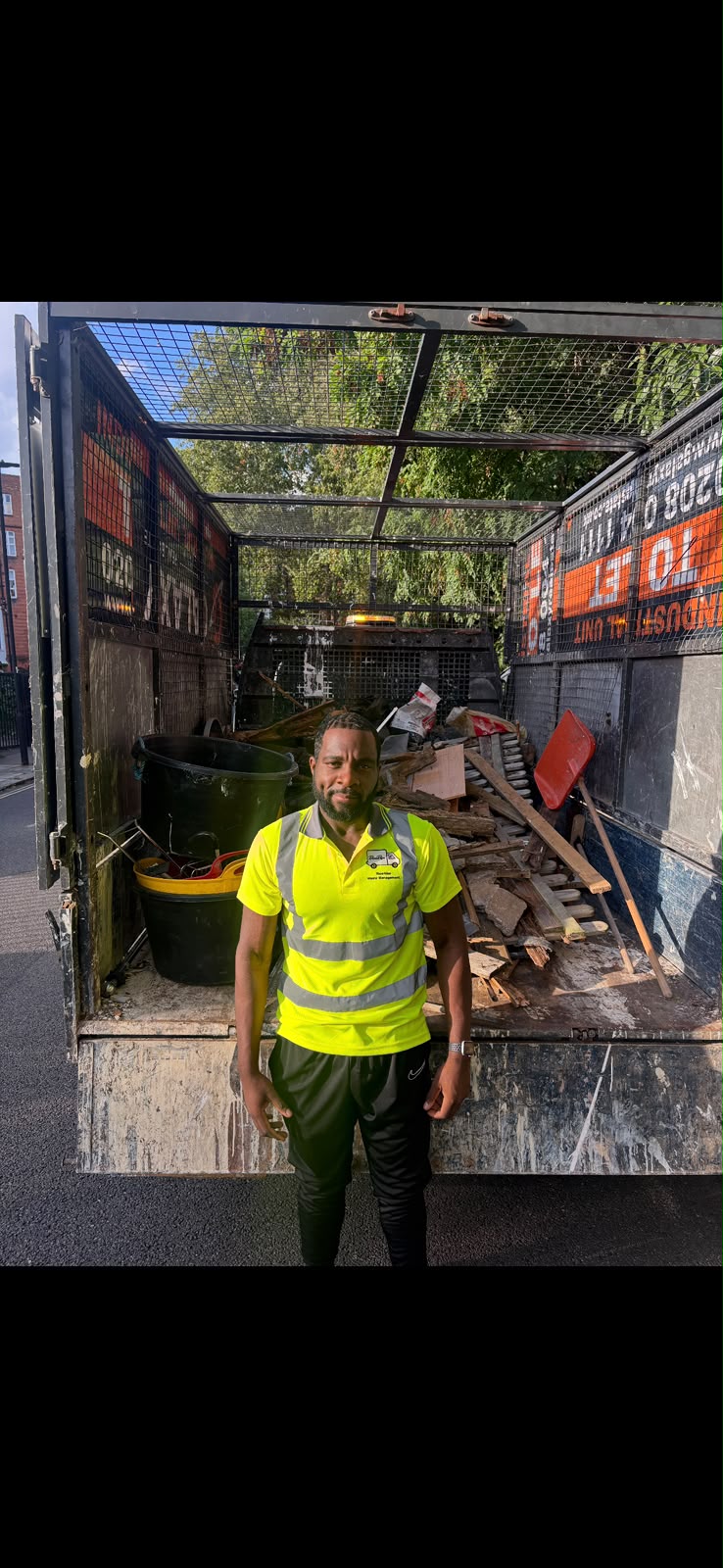 RicaRise waste clearance team on job 7
