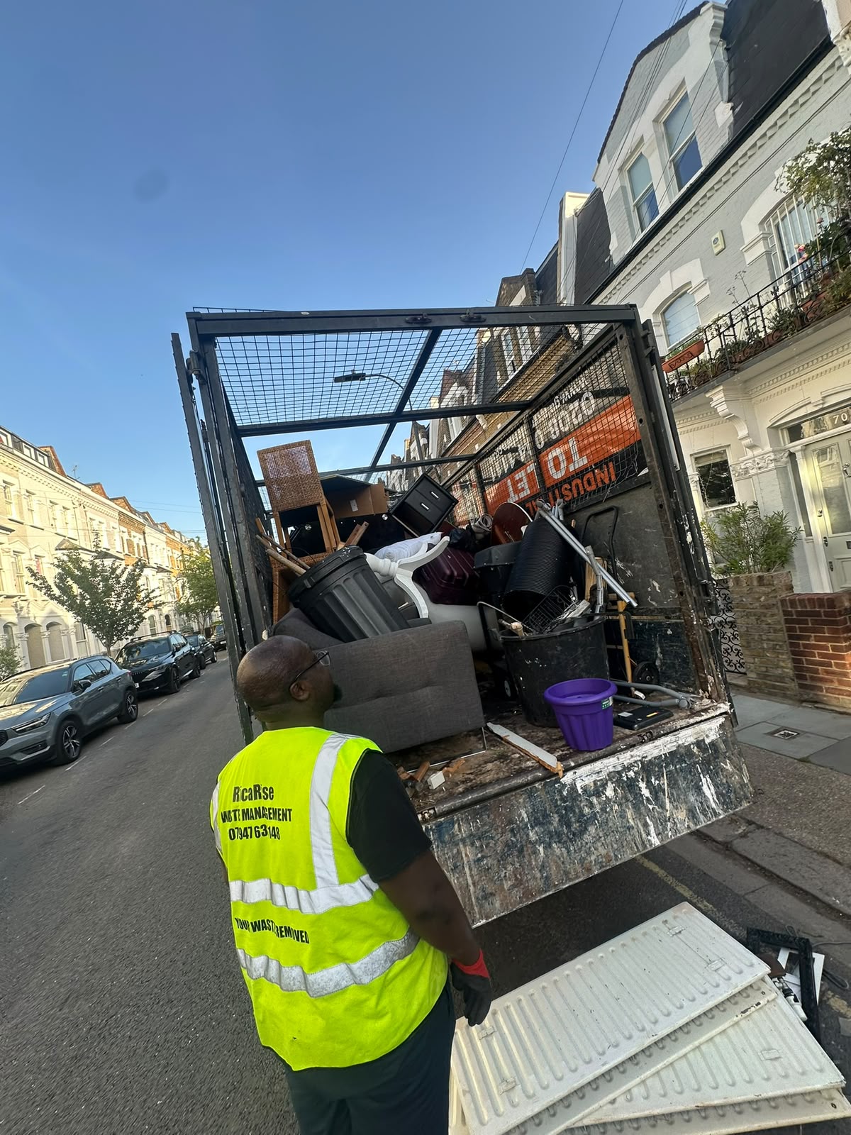RicaRise waste clearance team on job 18