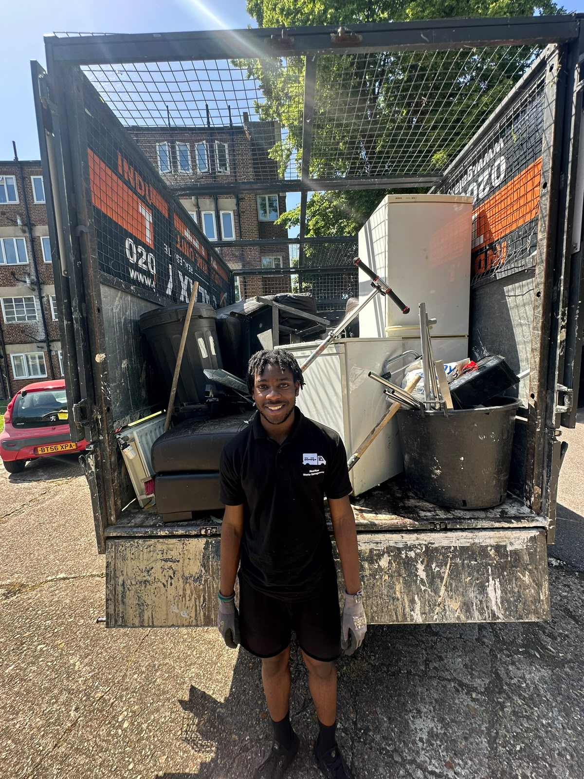 RicaRise waste clearance team on job 17