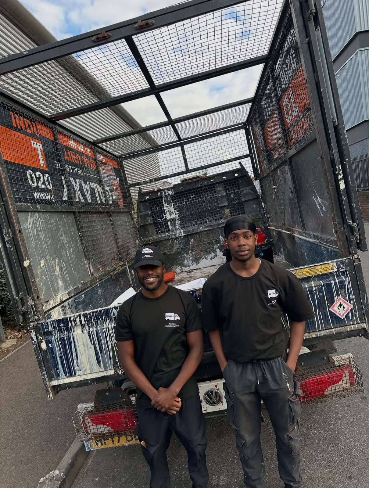 RicaRise waste clearance team on job 3