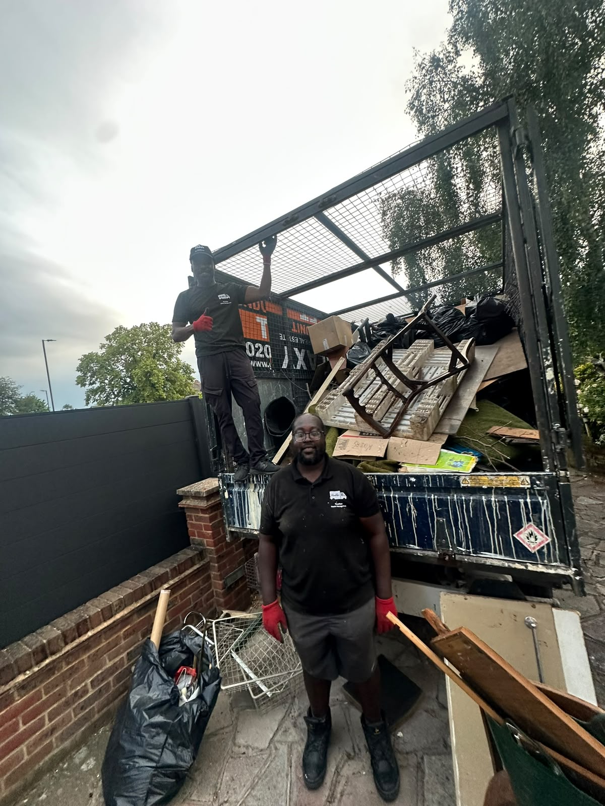 RicaRise waste clearance team on job 22