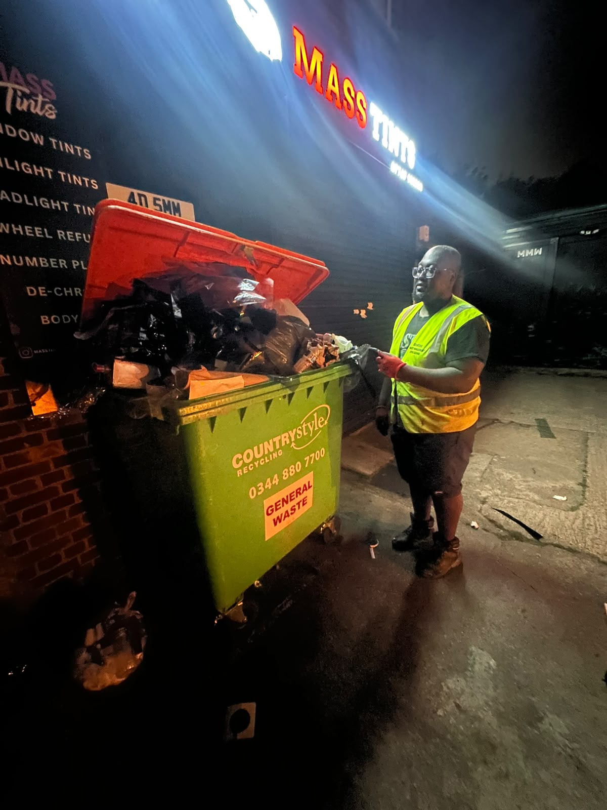 RicaRise waste clearance team on job 14
