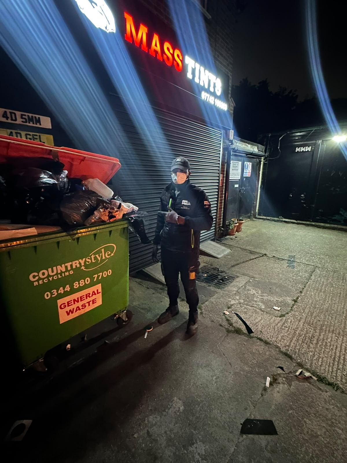 RicaRise waste clearance team on job 9