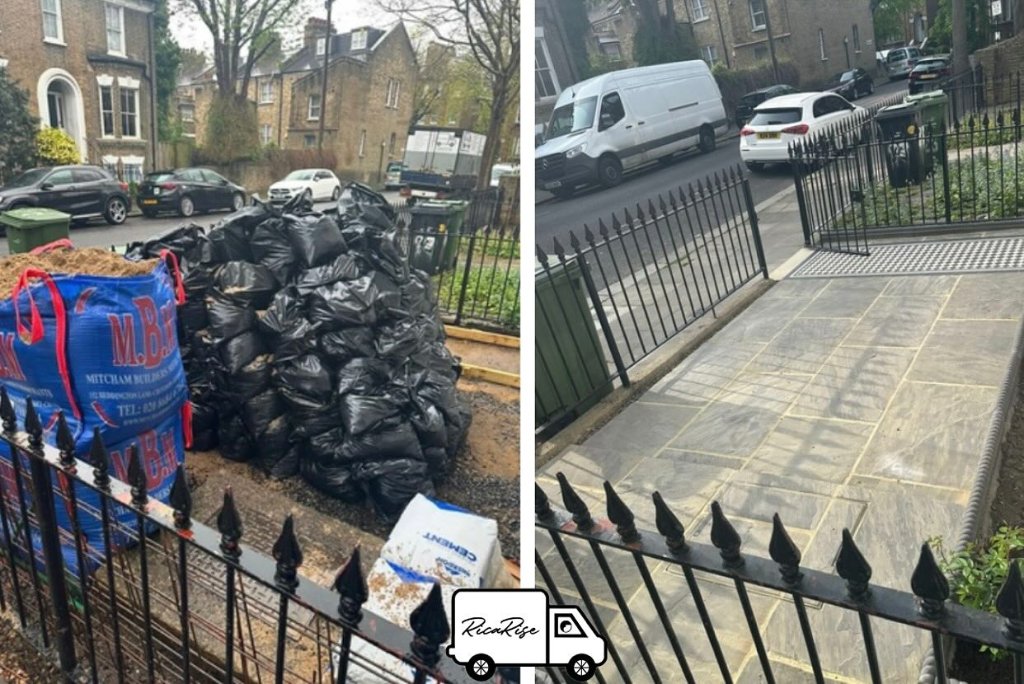 Construction waste removal result by RicaRise