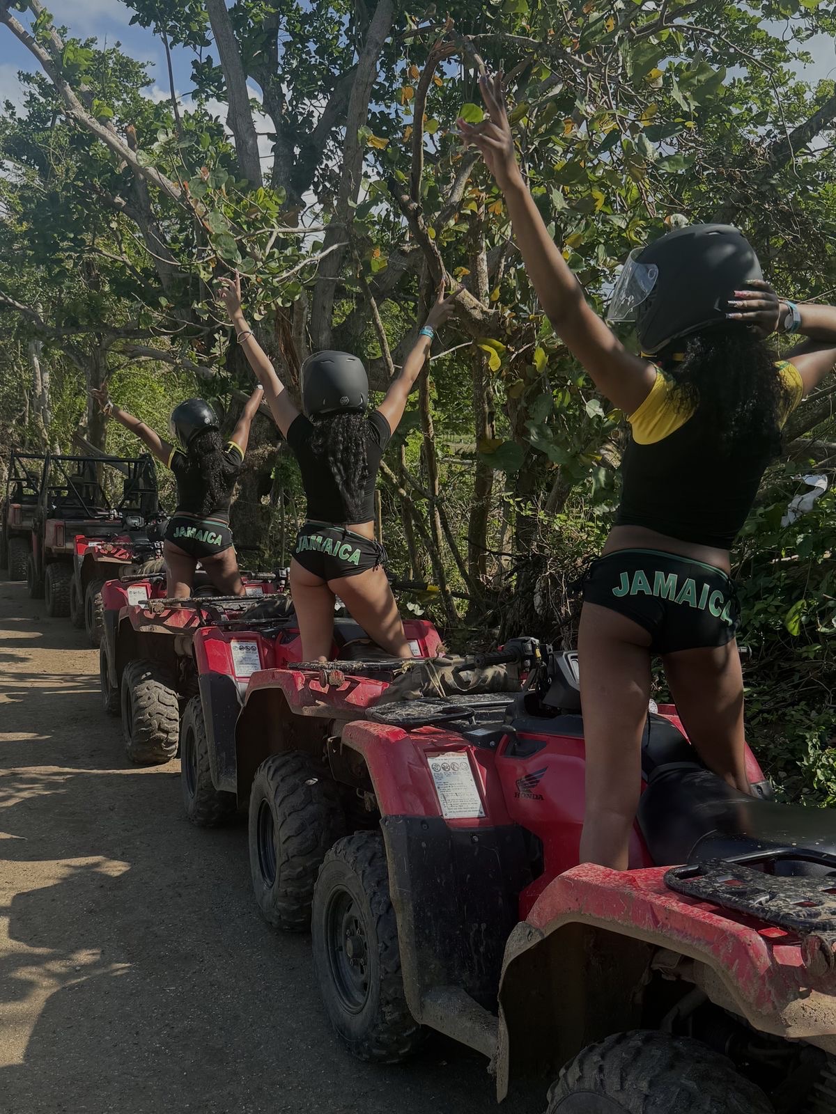 ATV riding in Temple Hall, St. Andrew