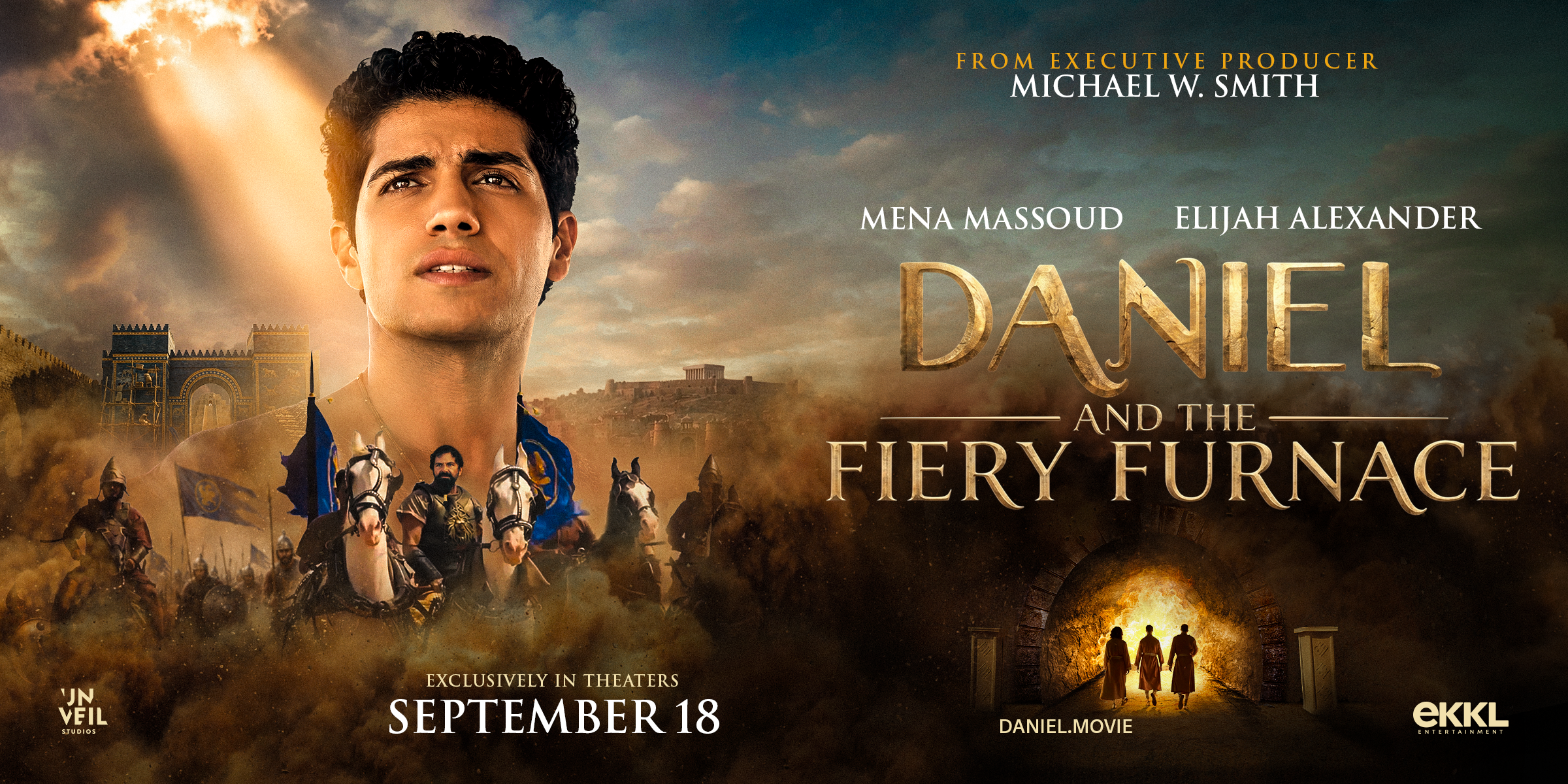 Daniel and the Fiery Furnace — Landscape Key Art