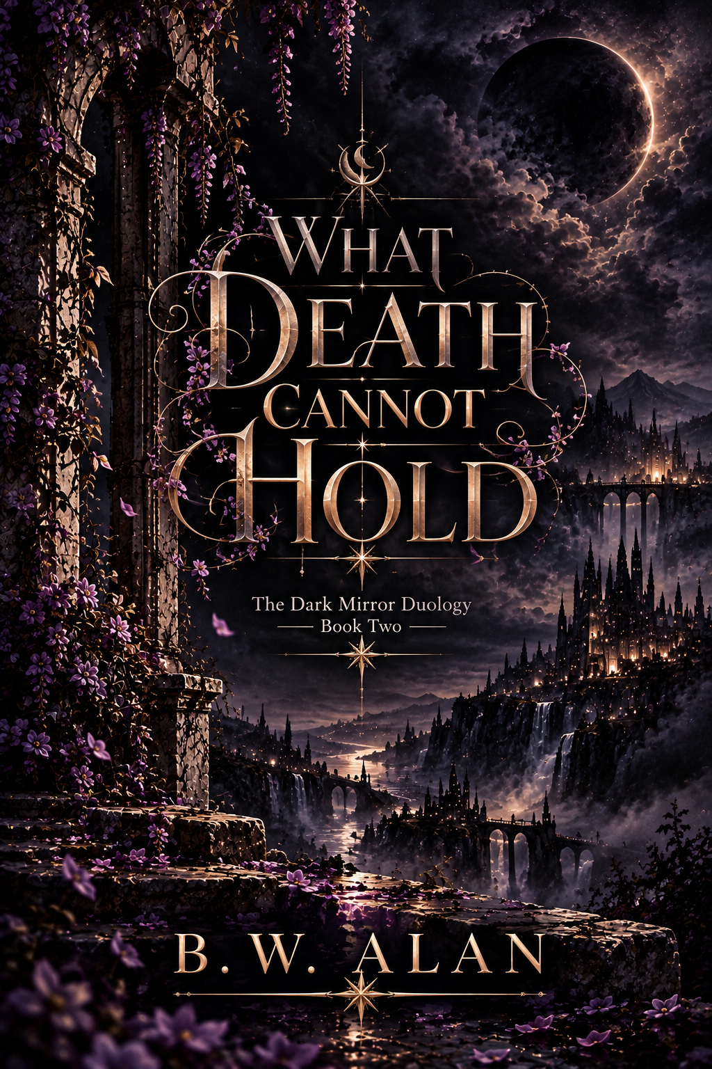 What Death Cannot Hold — forthcoming book cover by B.W. Alan