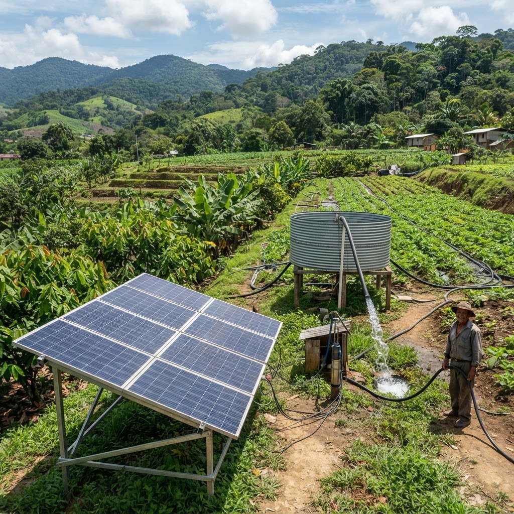 Bombeo solar para el agro en San Martín: agua sin recibo de luz