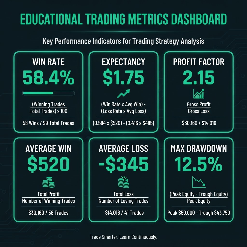 Essential trading system metrics