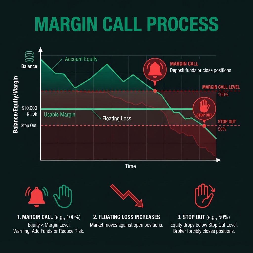 Margin Call Process and Stop Out Levels