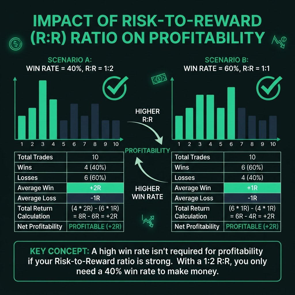 How R:R Affects Overall Profitability