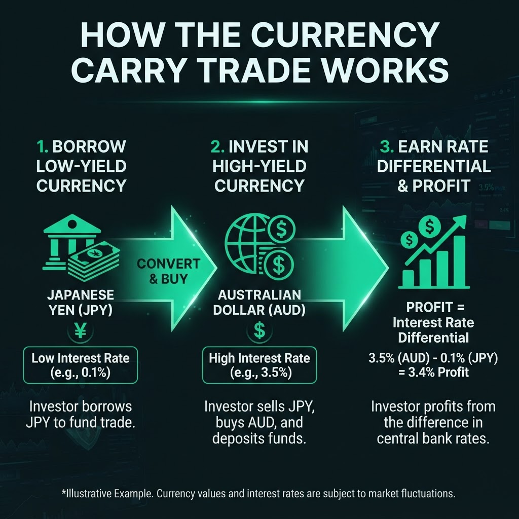 Currency Carry Trades: Profiting from Interest-Rate Differentials