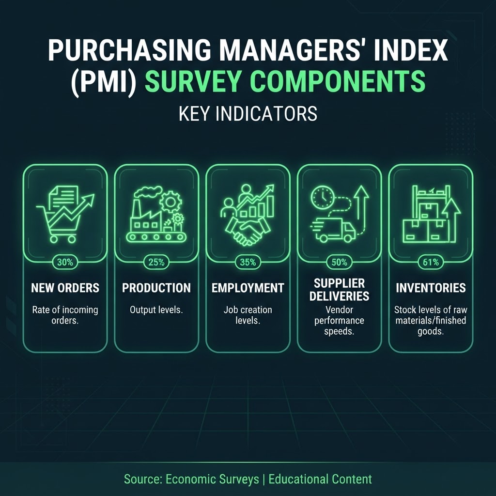 Components of the PMI survey