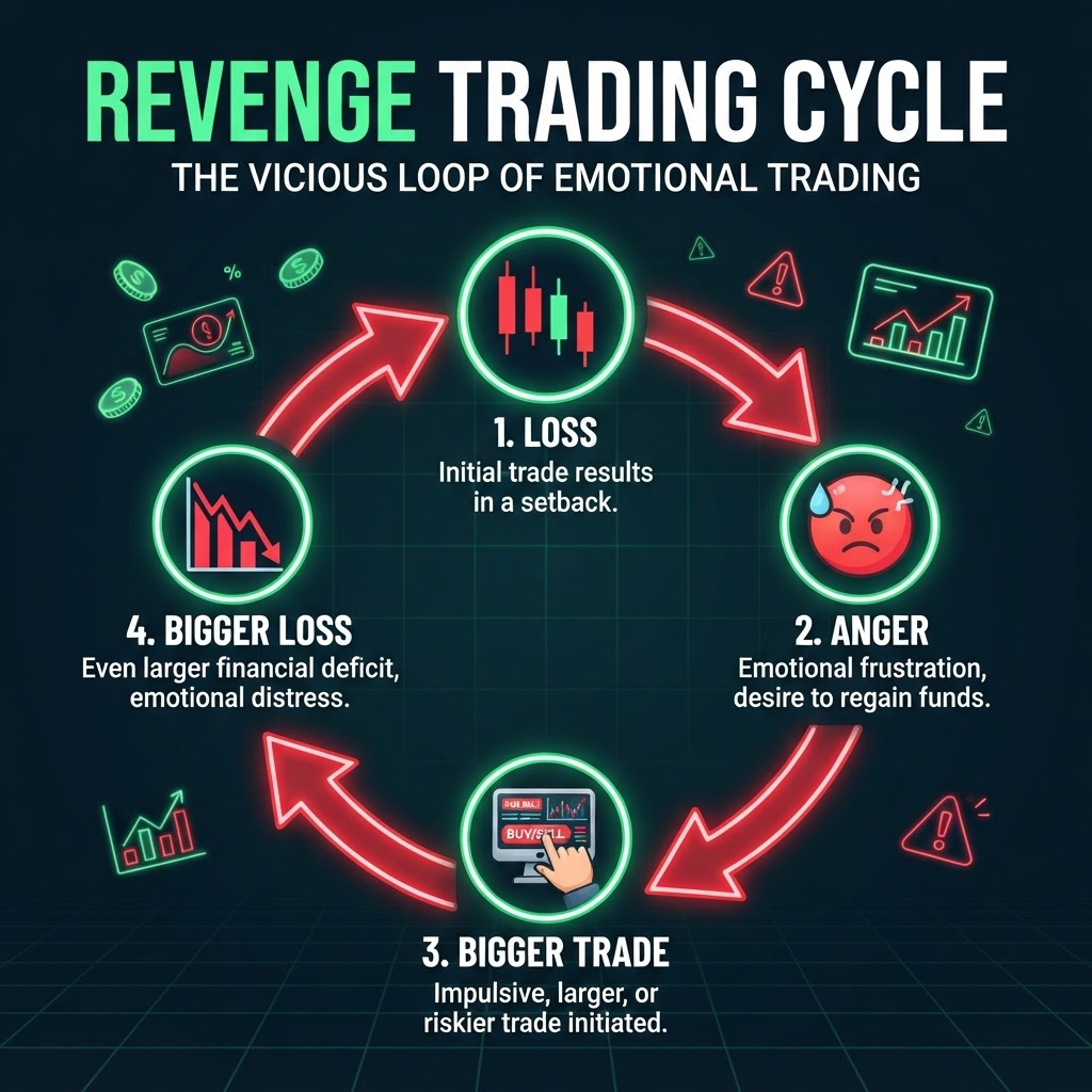 Overtrading and Revenge Trading: Breaking the Cycle of Impulsive Losses