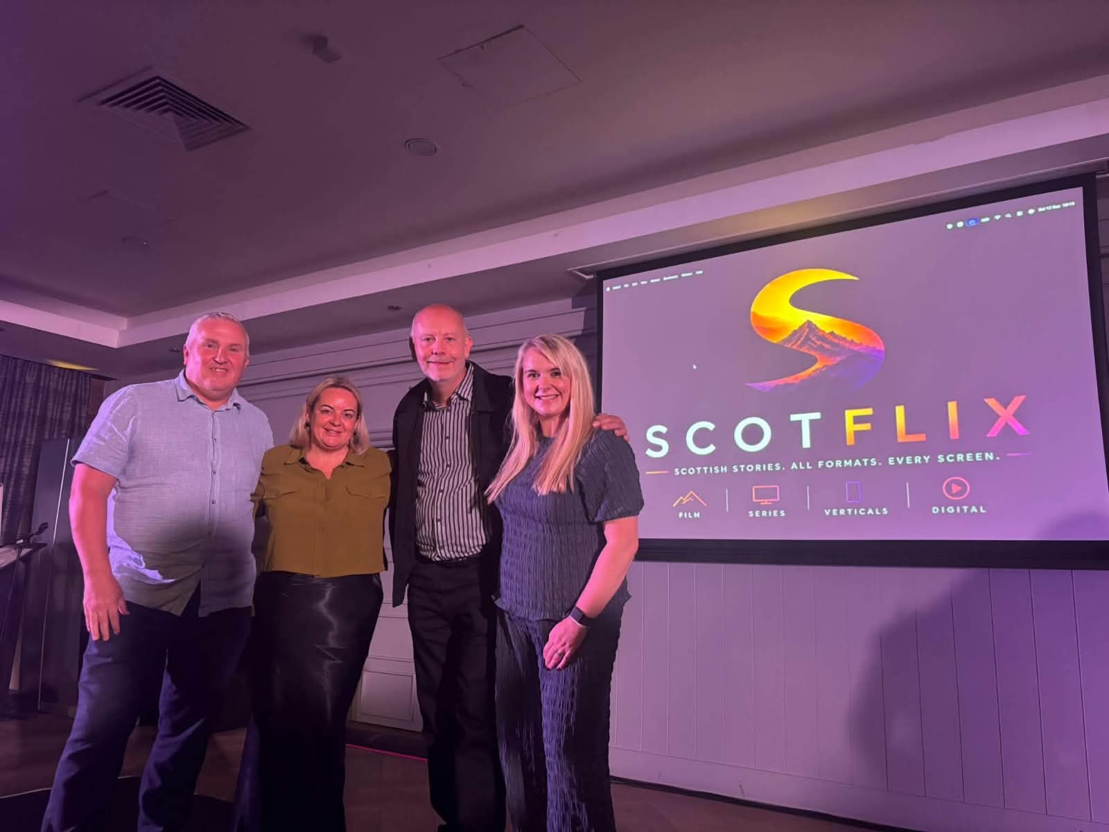 Delighted to Be Part of the Scotflix Launch