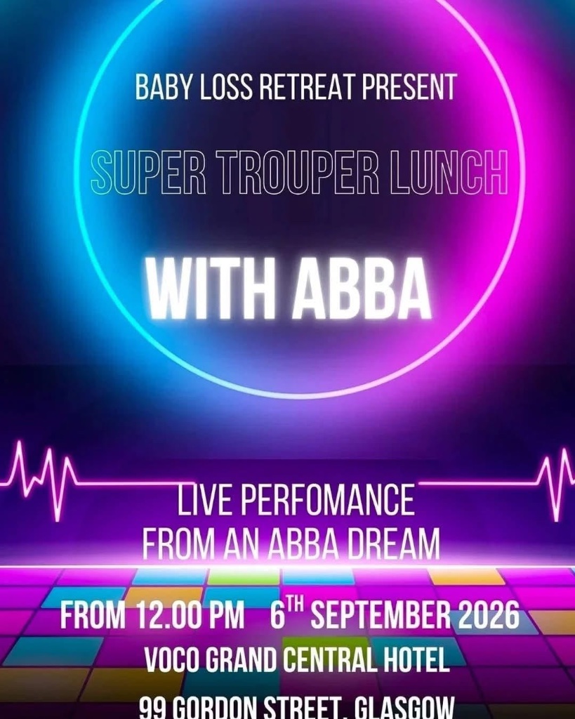 Super Trouper Lunch with ABBA — 6th September 2026, Voco Grand Central Hotel, Glasgow
