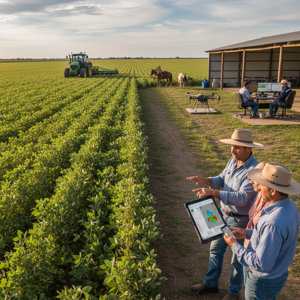 Cómo la Inteligencia Artificial está transformando la gestión agrícola sin reemplazar al productor