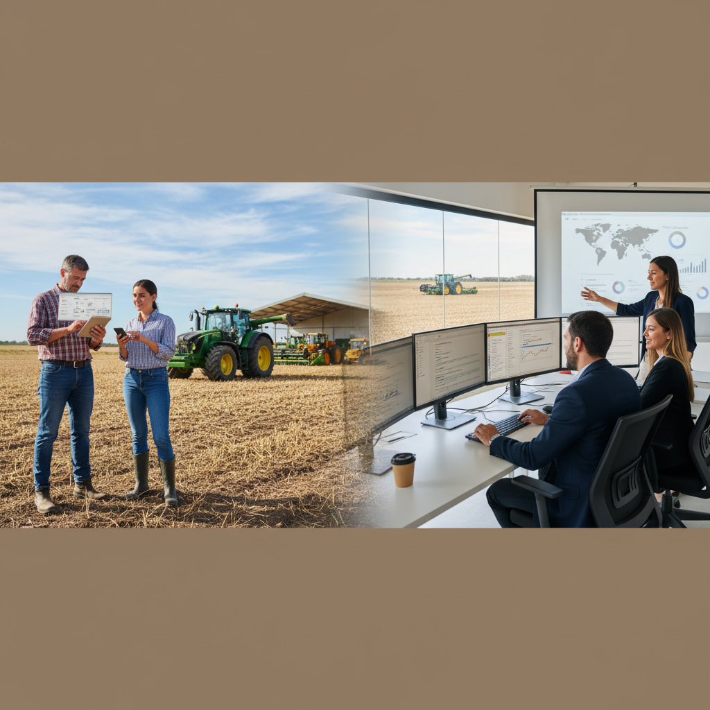 Imagen ilustrativa sobre SEO para Empresas de Maquinaria Pesada en el agro argentino
