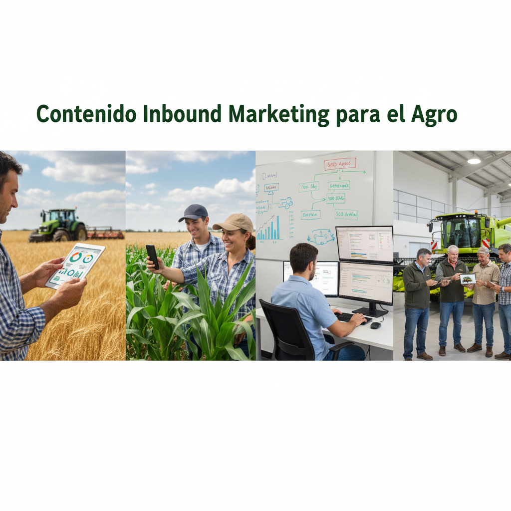 Imagen ilustrativa sobre Contenido Inbound Marketing para el Agro en el agro argentino