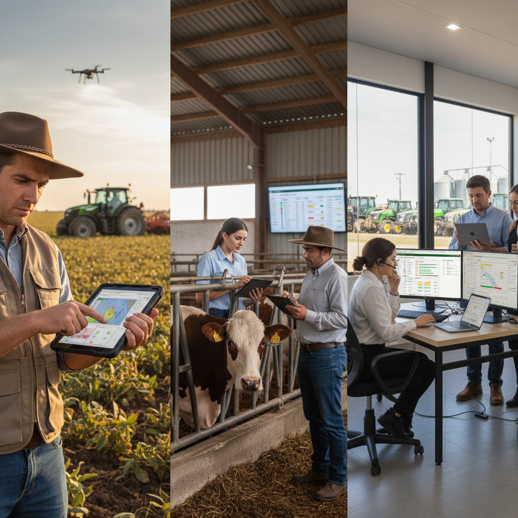 Imagen ilustrativa sobre Tipos de CRM para el Agro en el agro argentino