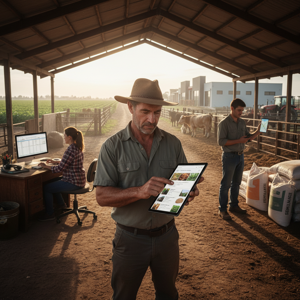 Imagen ilustrativa sobre Agroinsumos en Google en el agro argentino