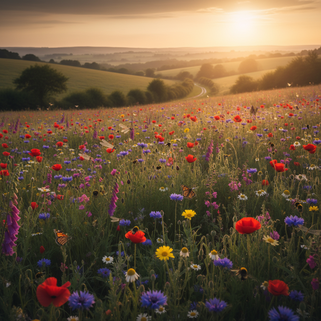 Wildflower meadow