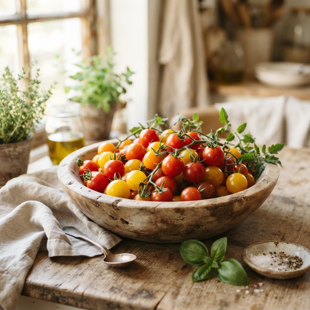 Tomate cerise rouge/jaune