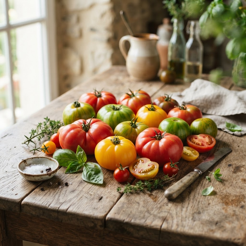 Tomate couleur